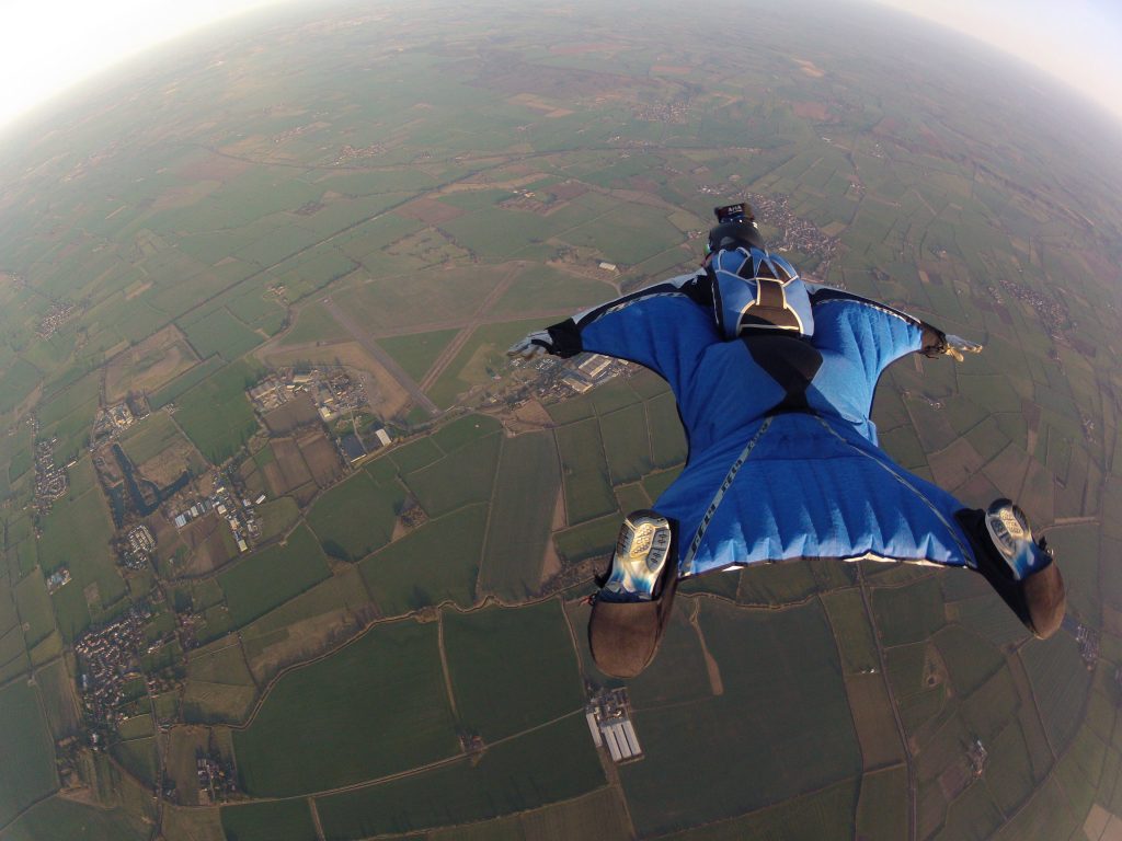 Wingsuit Fying